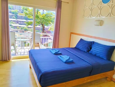 Double Room with Balcony — Blue View House Phi Phi