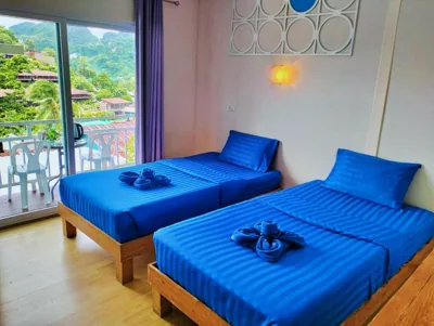 Twin Room with Balcony — Blue View House Phi Phi